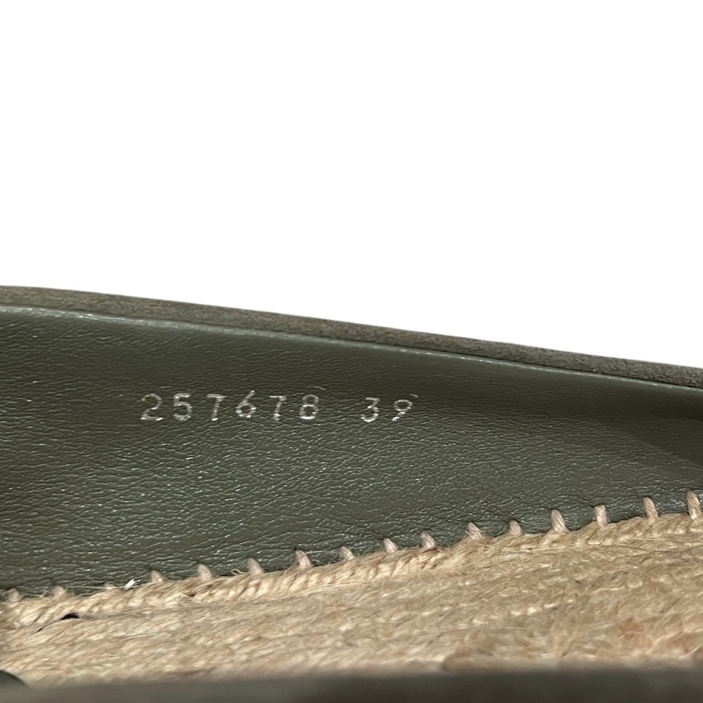 Gucci Suede Espadrille ballet Flats 39 9 - Picture 5 of 5